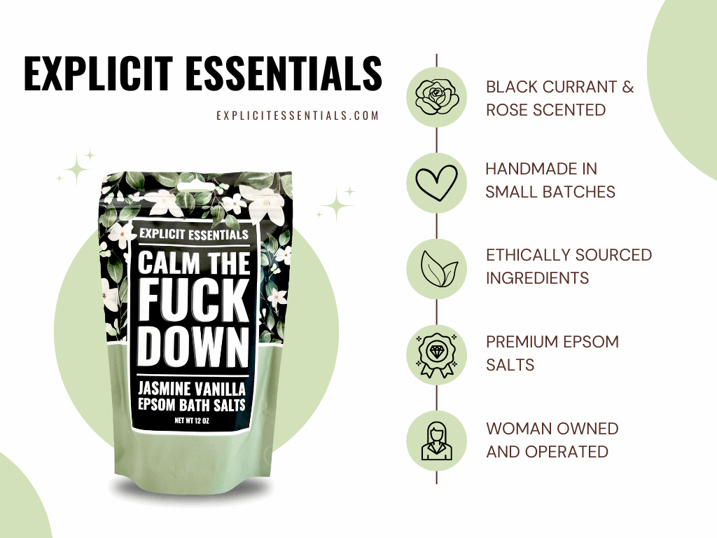 Calm The Fuck Down Bag Bath Salt