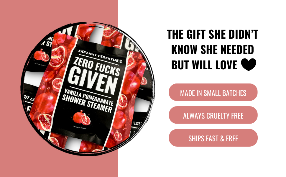 Zero Fucks Given Shower Puck