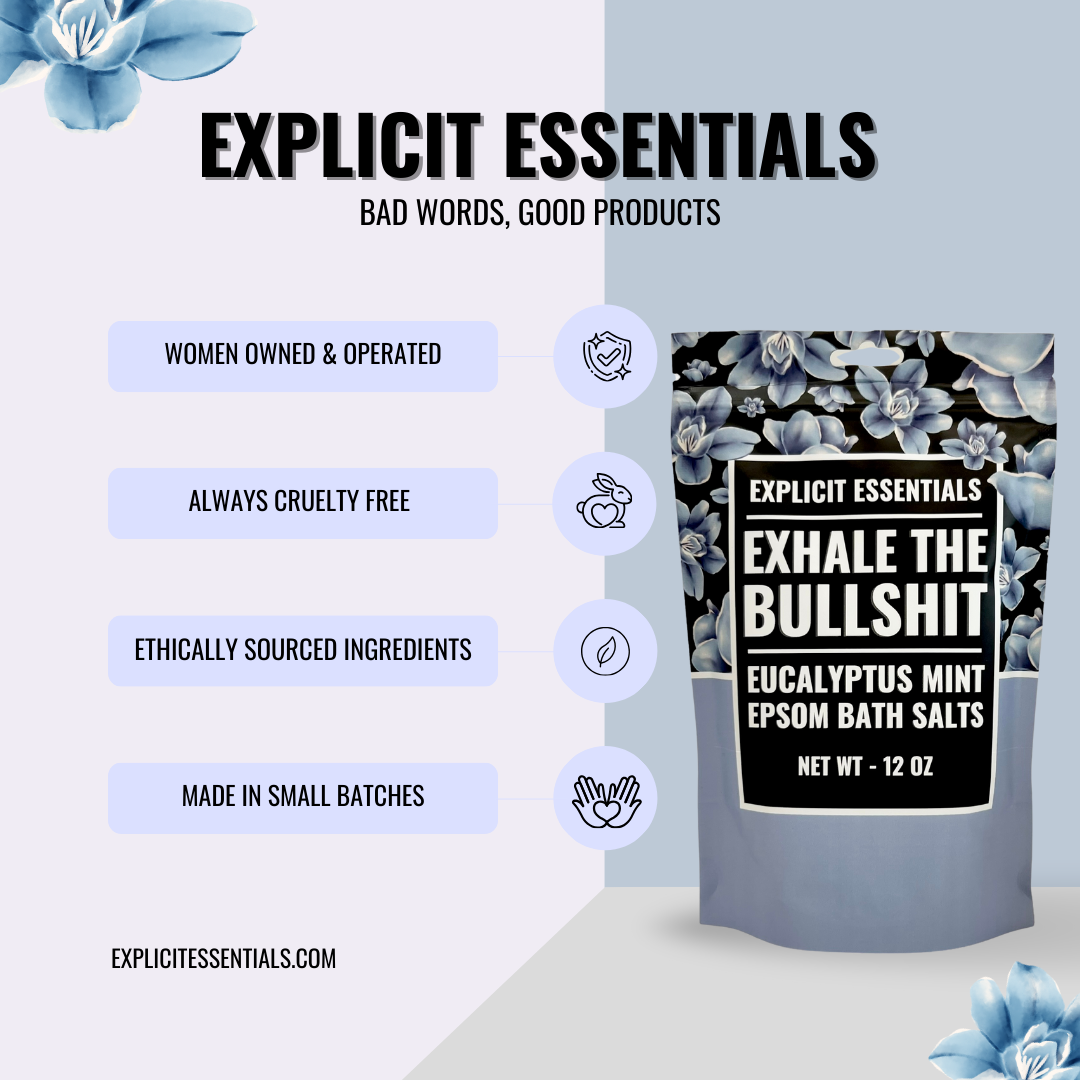 Exhale The Bullshit Bath Salts