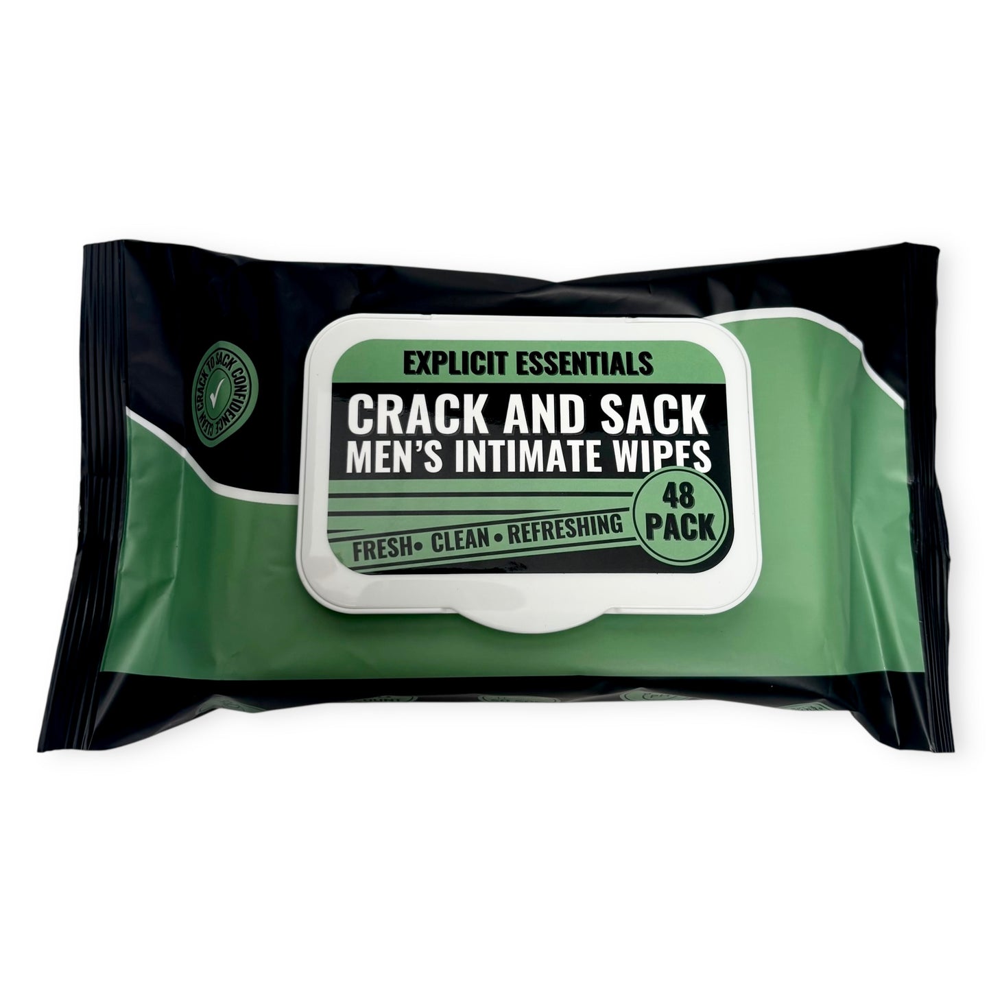 Crack & Sack Men's Wet Wipes - 3 Pack