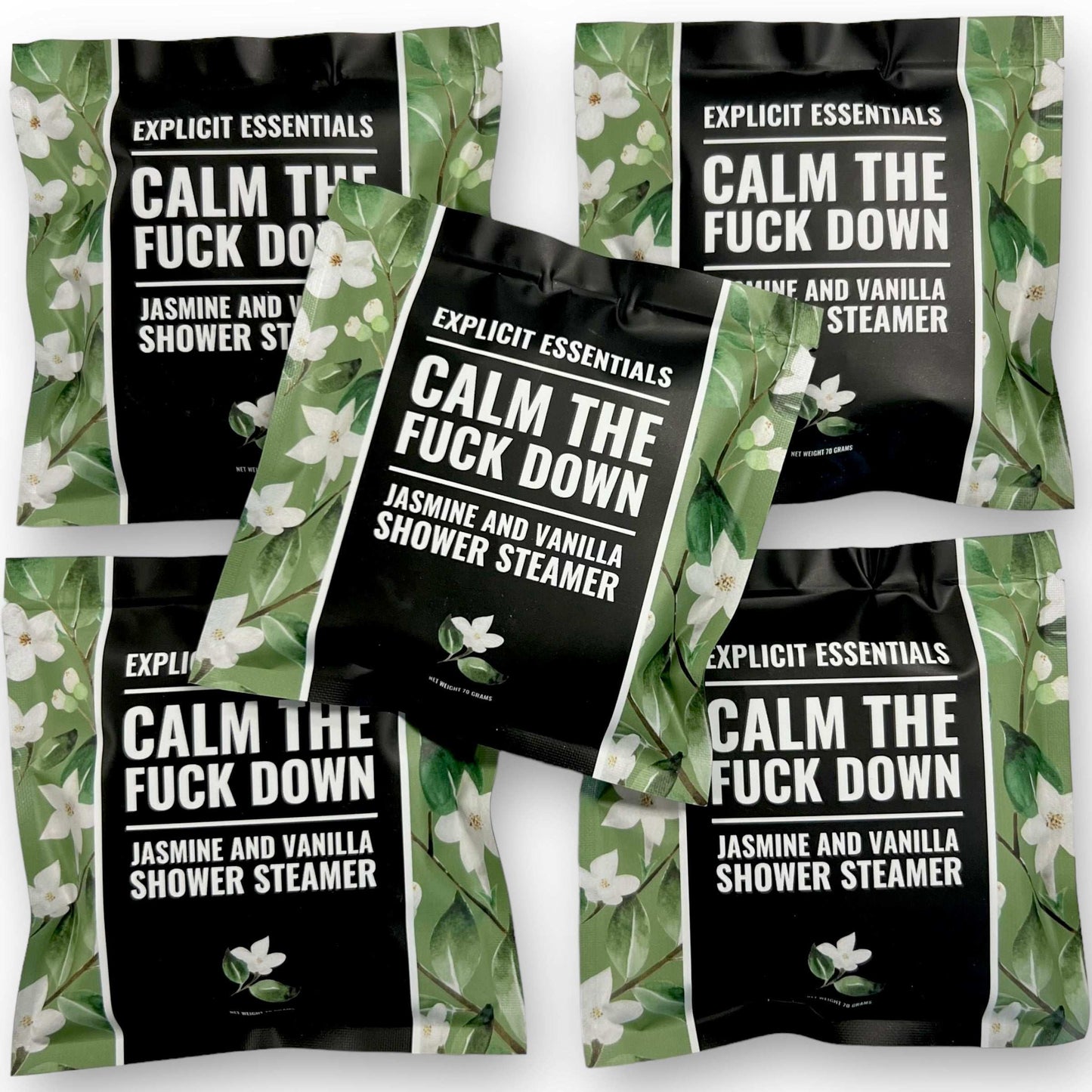 Calm The Fuck Down Shower Puck