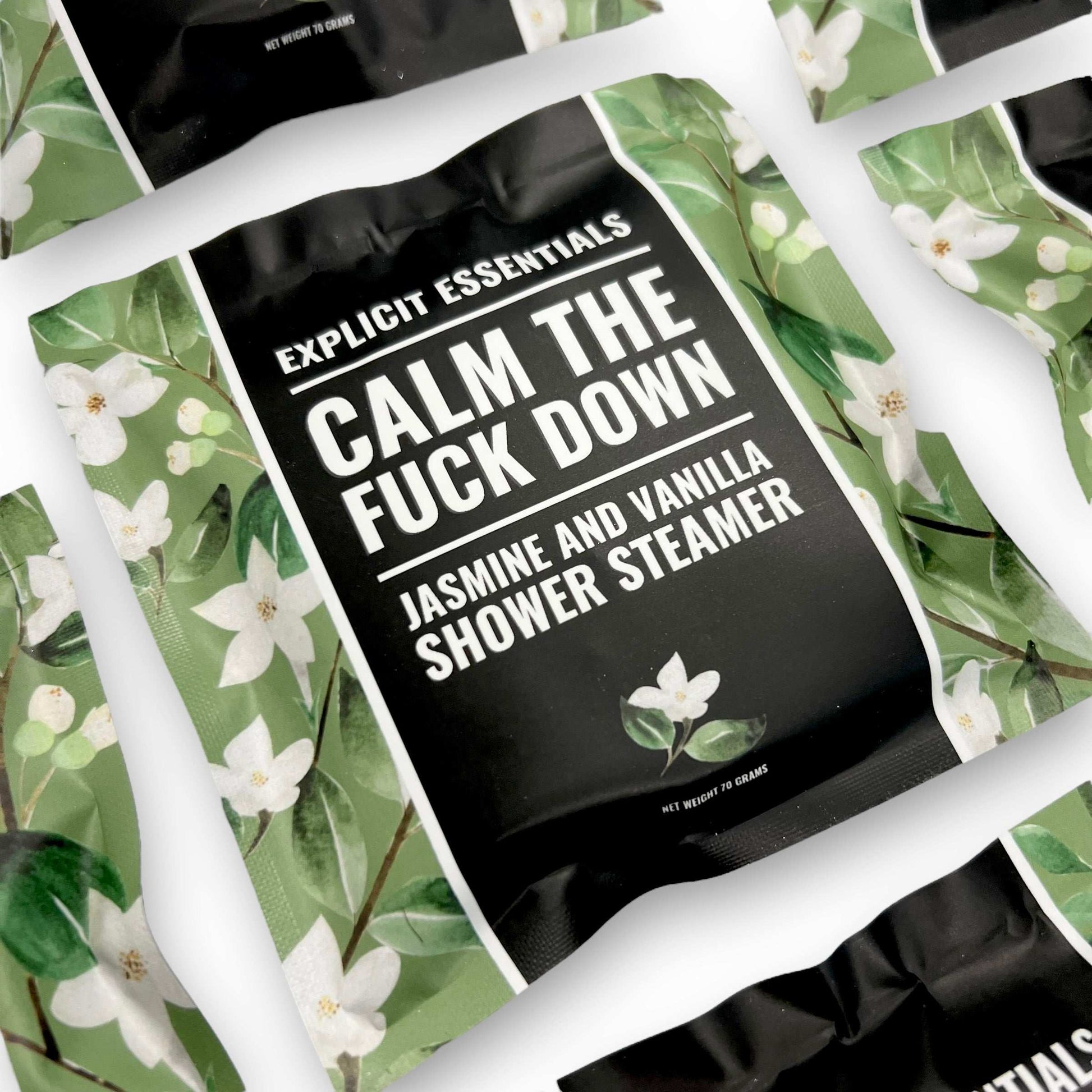 Calm The Fuck Down Shower Puck