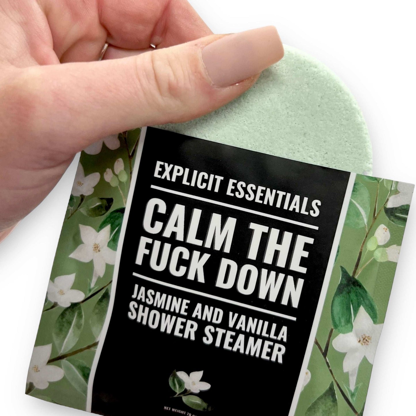 Calm The Fuck Down Shower Puck