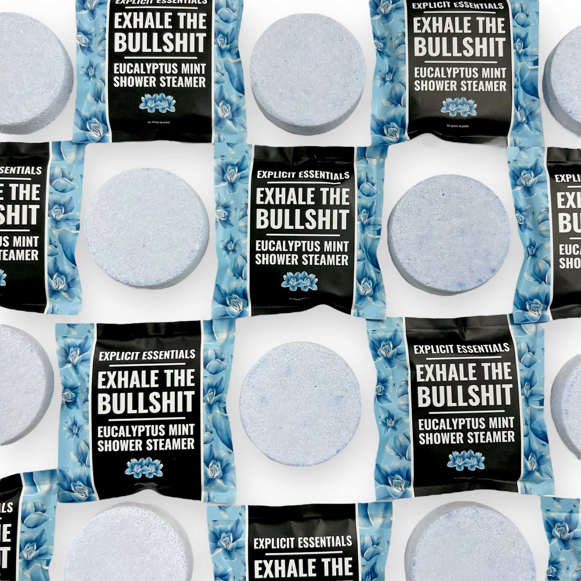 Exhale The Bullshit Shower Puck