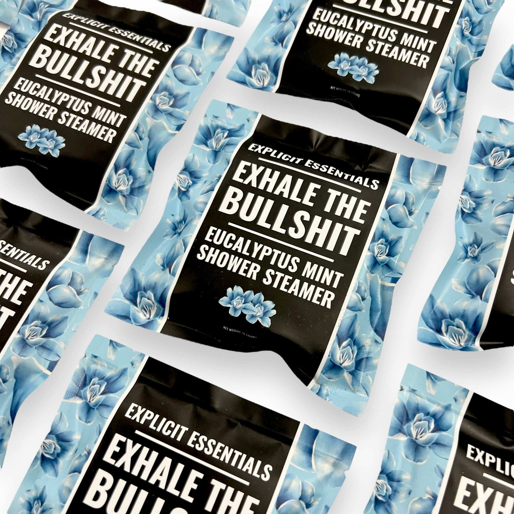 Exhale The Bullshit Shower Puck