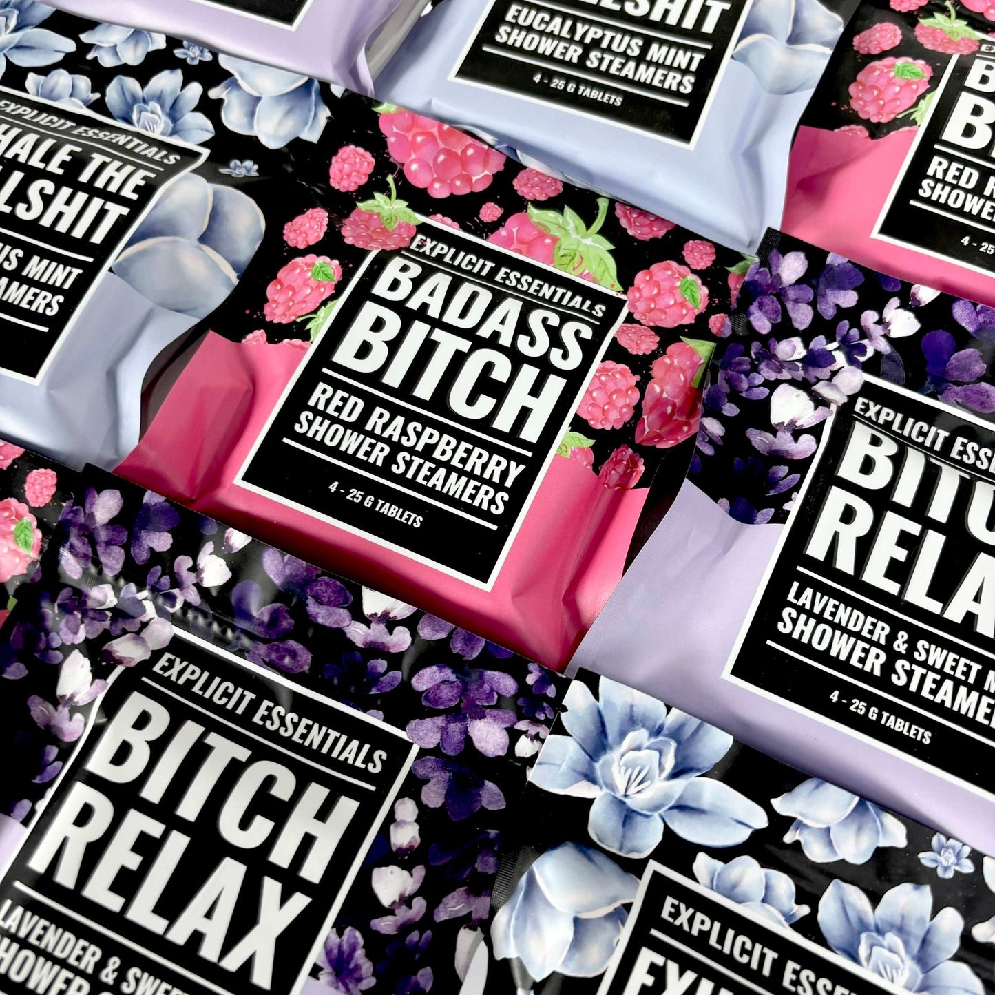 I Fucking Love You Shower Steamer Gift Box Set