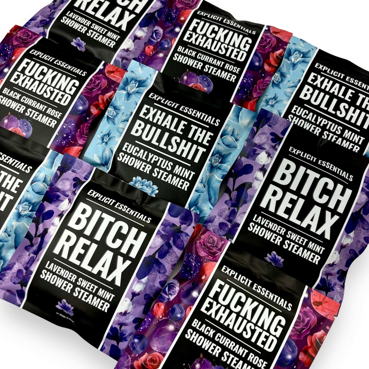 Relaxing Shower Steamer Puck Gift Box Set