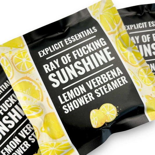 Ray Of Fucking Sunshine Shower Puck