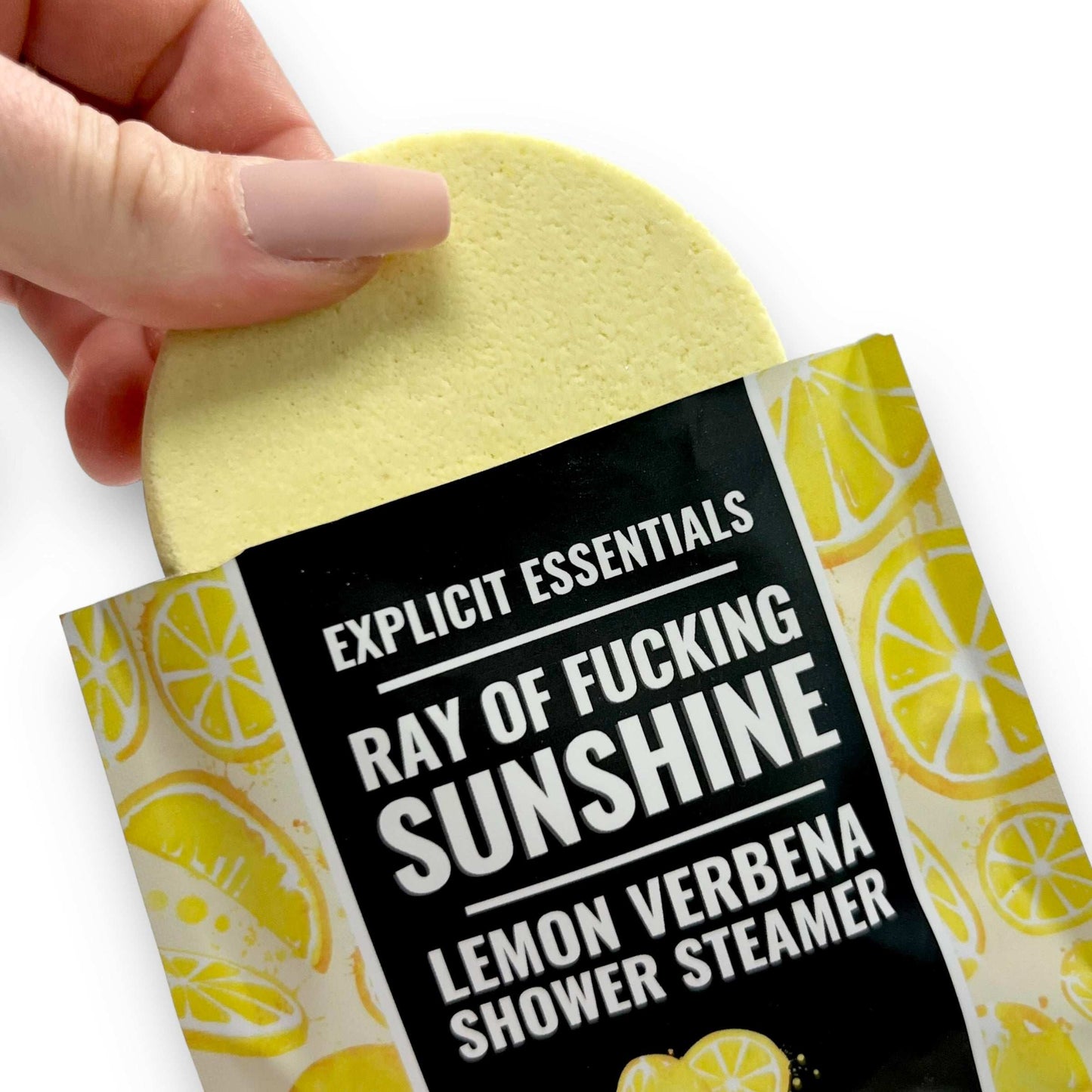 Ray Of Fucking Sunshine Shower Puck