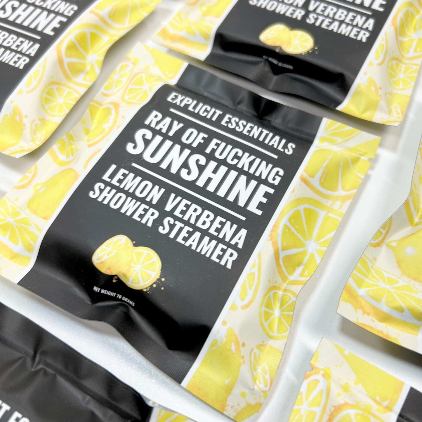 Ray Of Fucking Sunshine Shower Puck