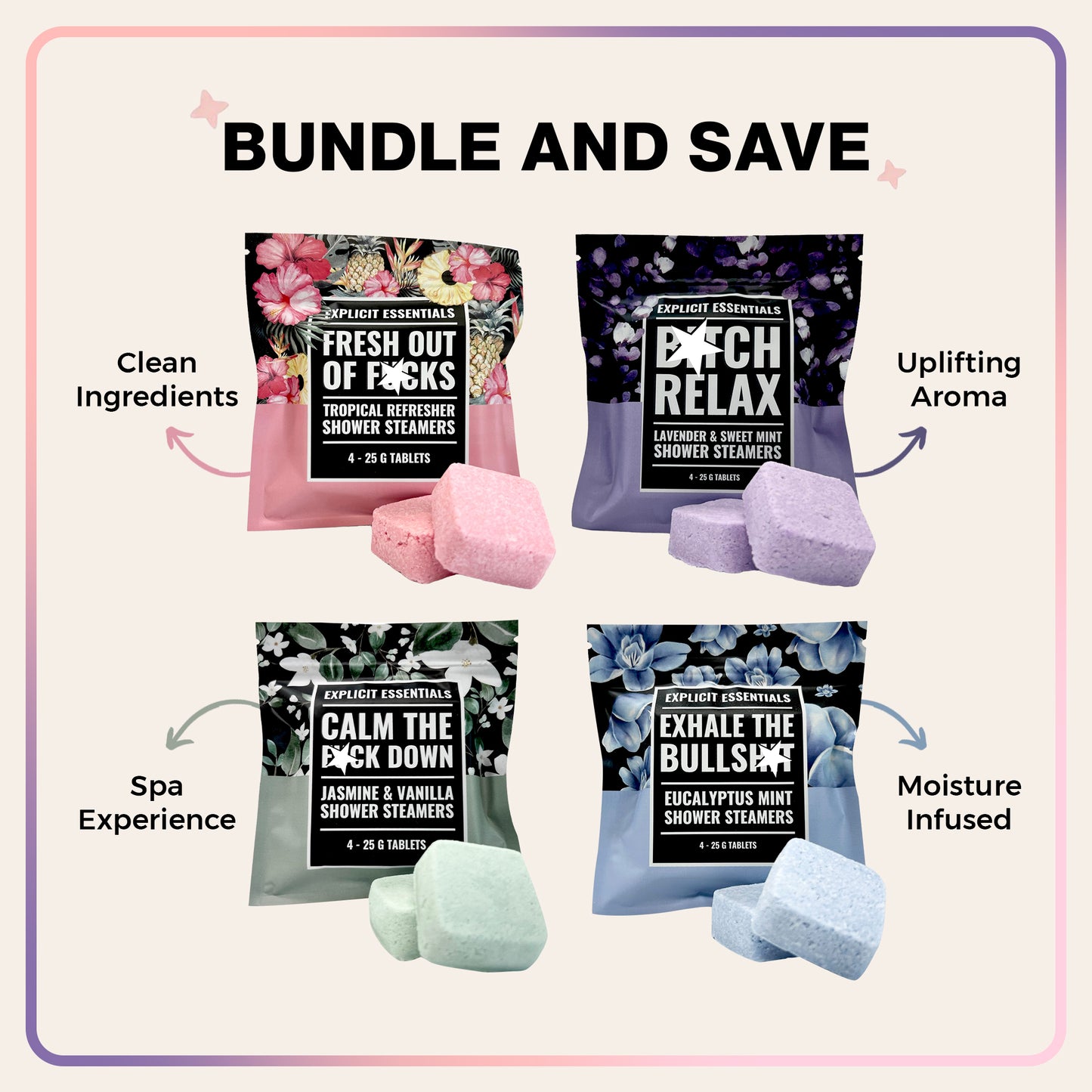 Shower Steamers Gift Set