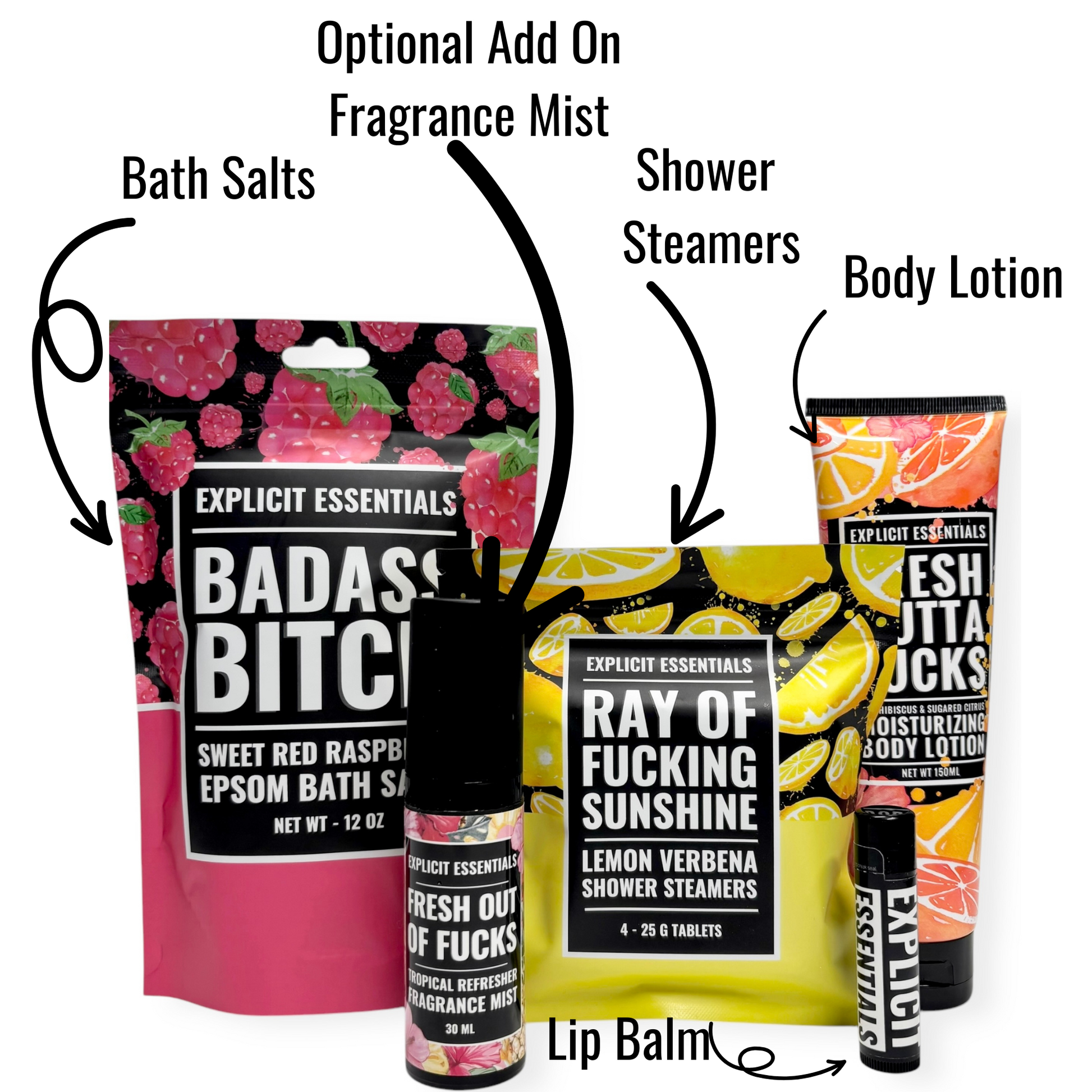 Bad Ass Bitch Gift Box Set - Gift Box