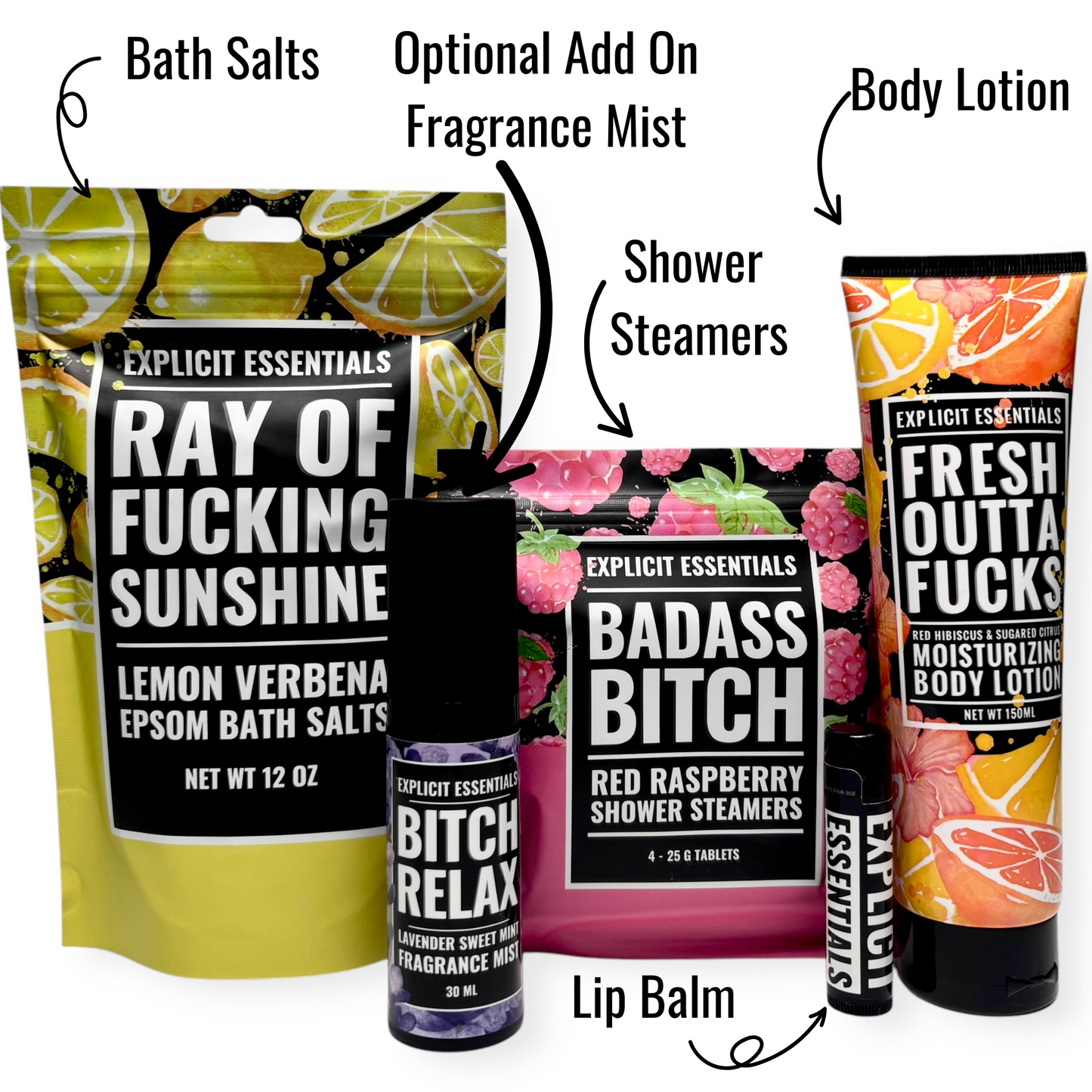 Because I Fucking Love You Gift Box Set - Gift Box