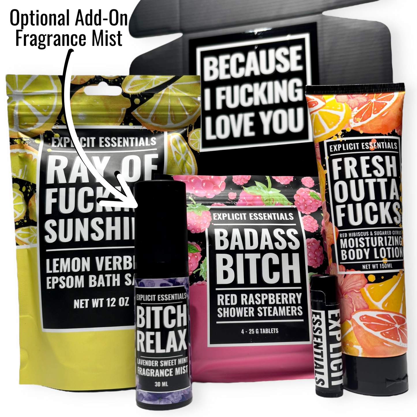 Because I Fucking Love You Gift Box Set - Gift Box