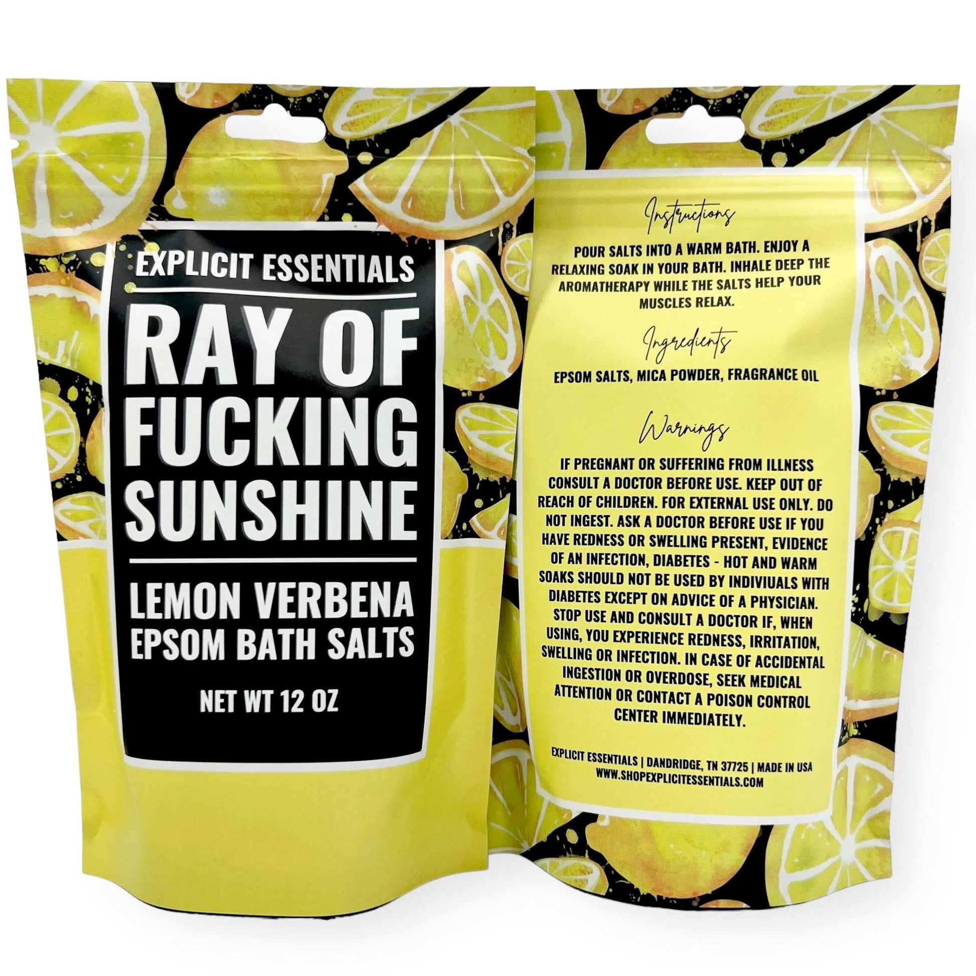 Ray Of Fucking Sunshine Bath Salts