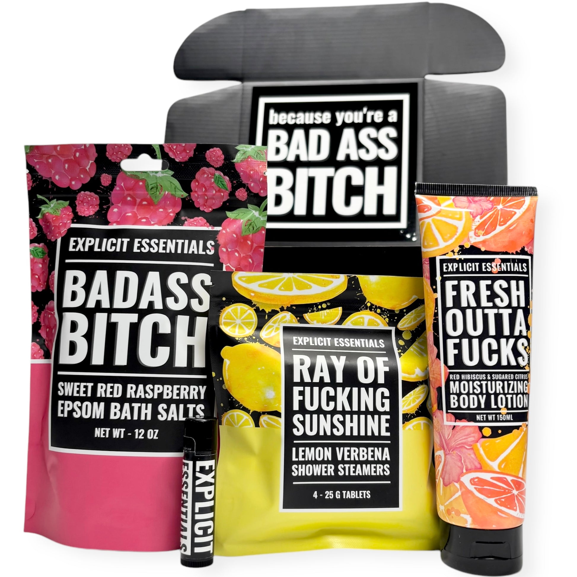 Bad Ass Bitch Gift Box Set - No - Gift Box