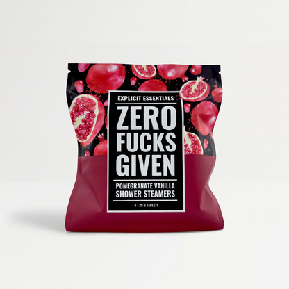 Zero Fucks Given Shower Steamer