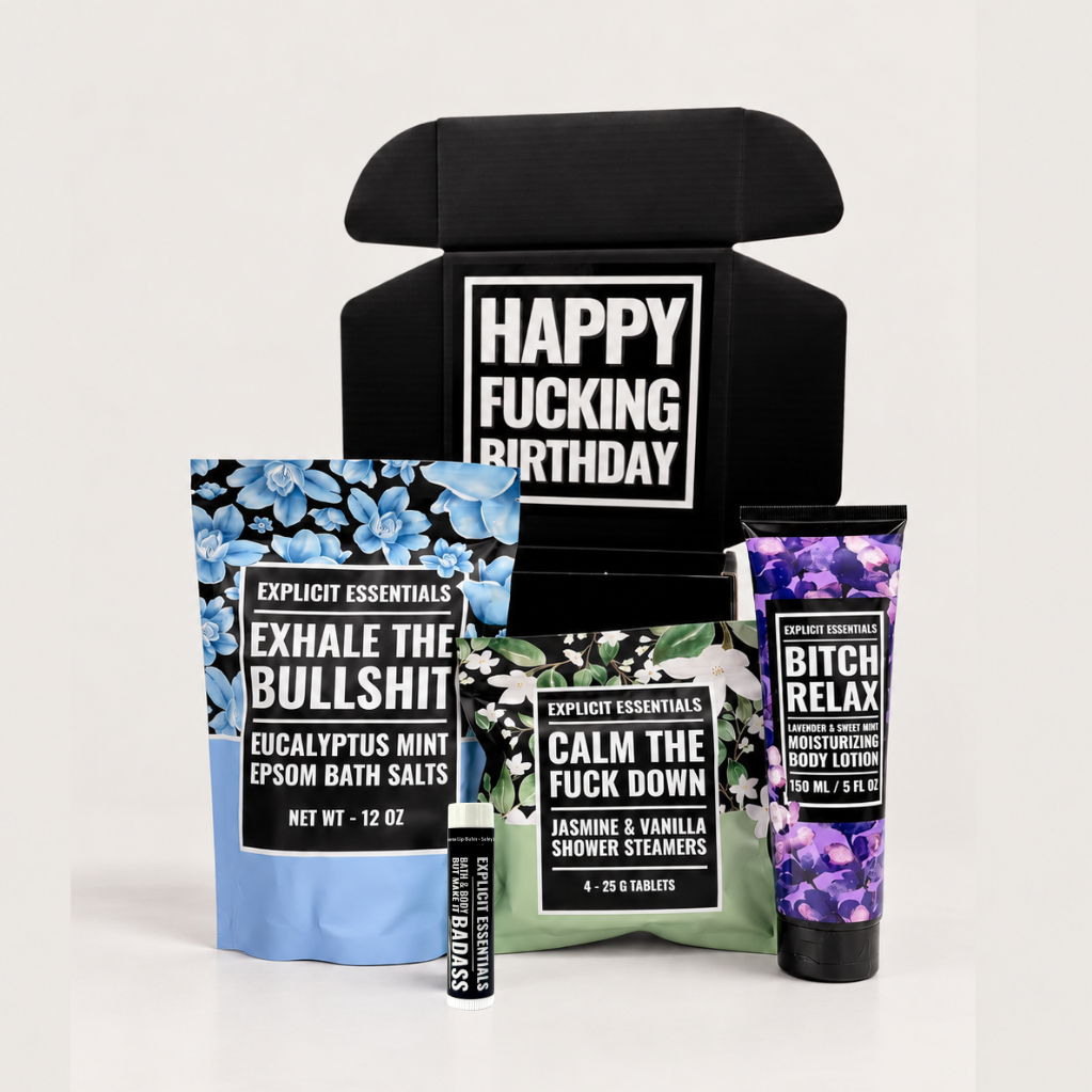 Happy Fucking Birthday Gift Box Set