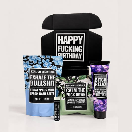 Happy Fucking Birthday Gift Box Set