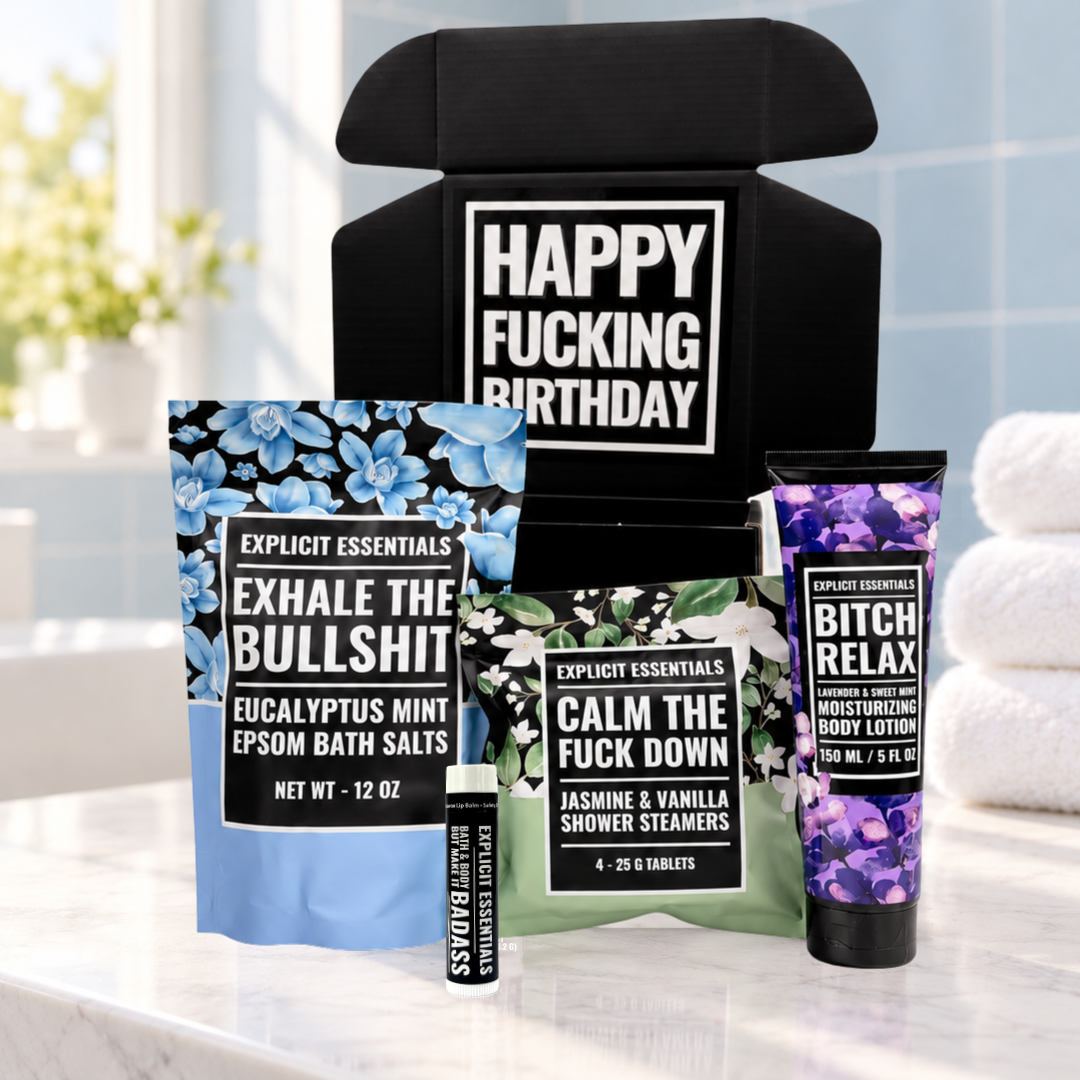 Happy Fucking Birthday Gift Box Set