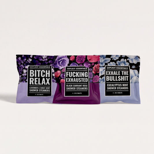 Fucking Exhausted Shower Steamer Gift Set