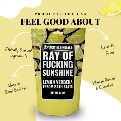 Ray Of Fucking Sunshine Bath Salts