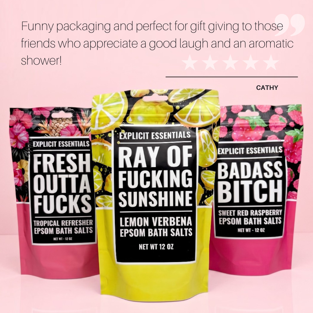 Energizing Bath Salt Gift Set