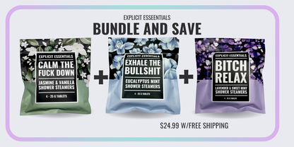 Calming Shower Steamer Gift Set