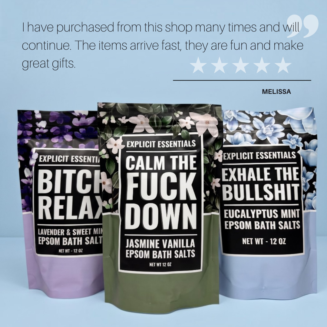Calming Bath Salt Gift Set