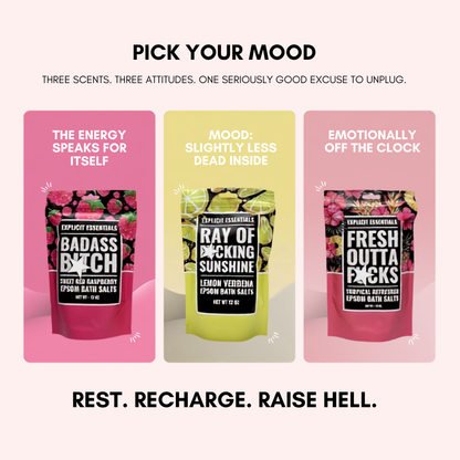 Energizing Bath Salt Gift Set