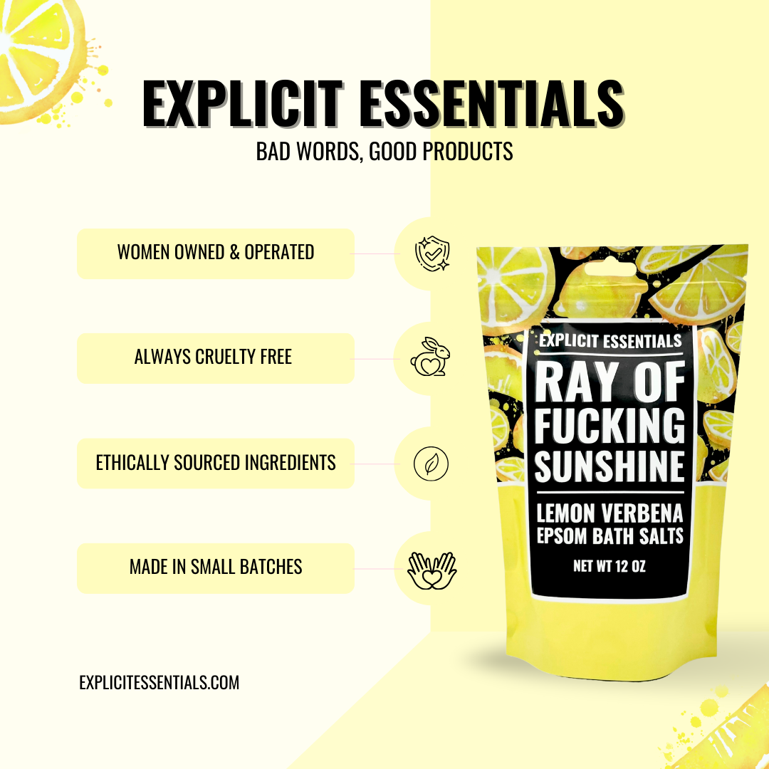 Ray Of Fucking Sunshine Bath Salts