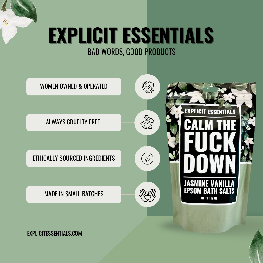Calm The Fuck Down Bath Salt