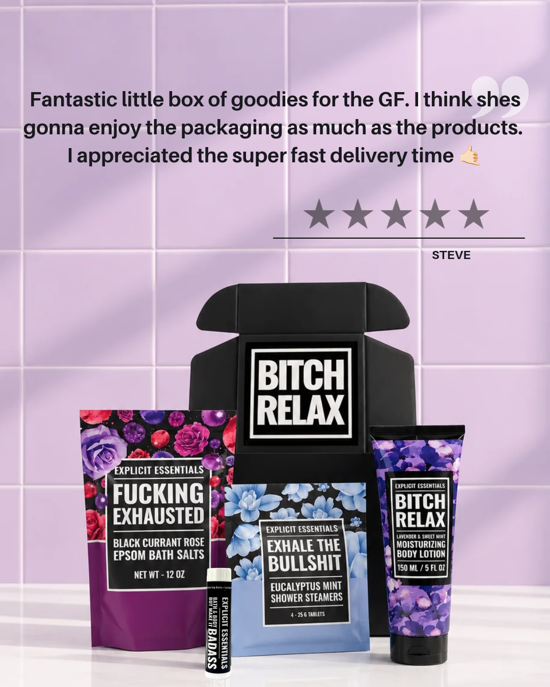 Bitch Relax Gift Box Set