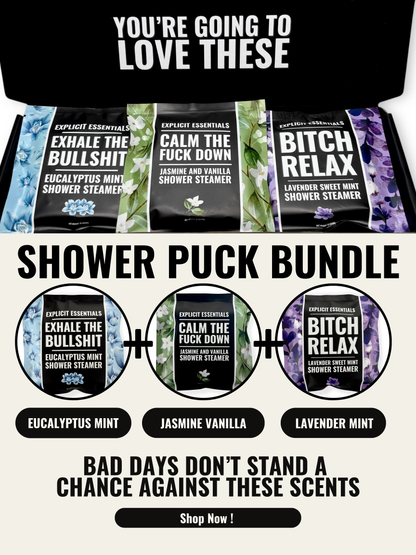 Calming Shower Steamer Puck Gift Box Set