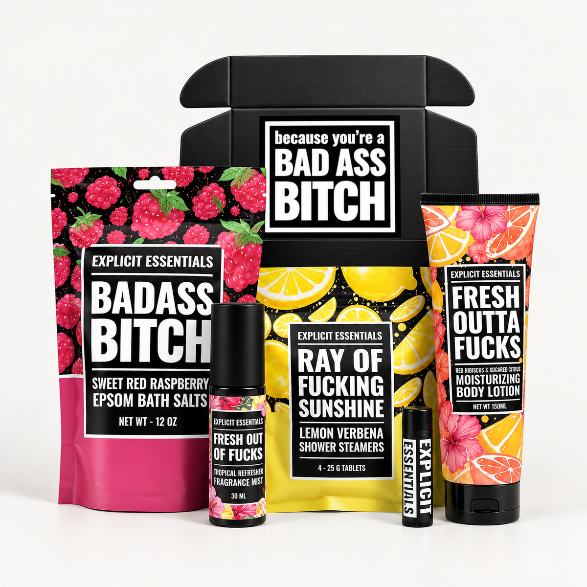 Bad Ass Bitch Gift Box Set