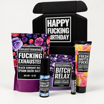 Happy Fucking Birthday Gift Box Set