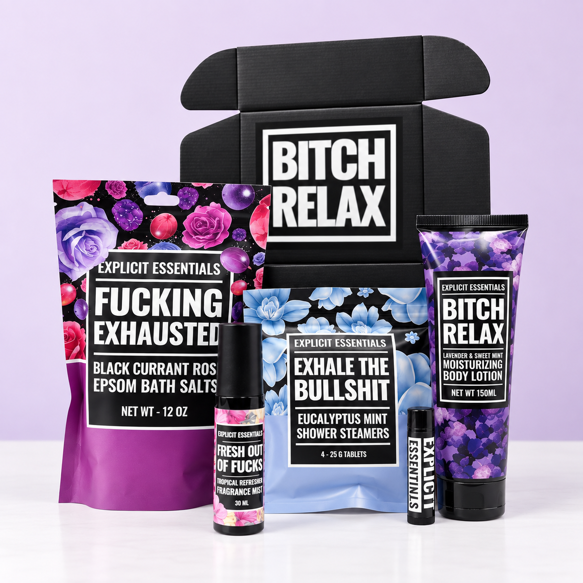 Bitch Relax Gift Box Set