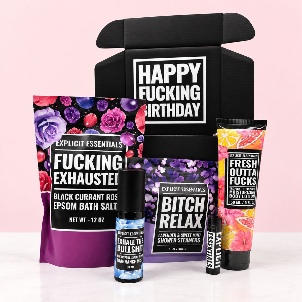 Happy Fucking Birthday Gift Box Set