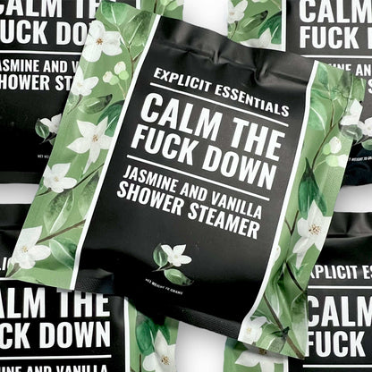 Calm The Fuck Down Shower Puck