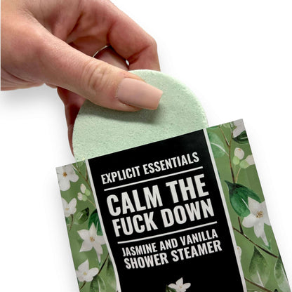 Calm The Fuck Down Shower Puck