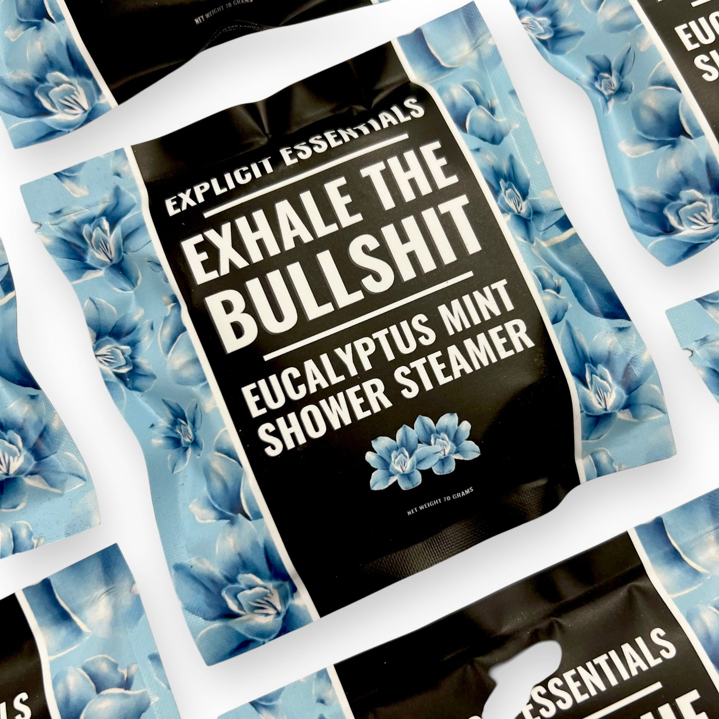 Exhale The Bullshit Shower Puck