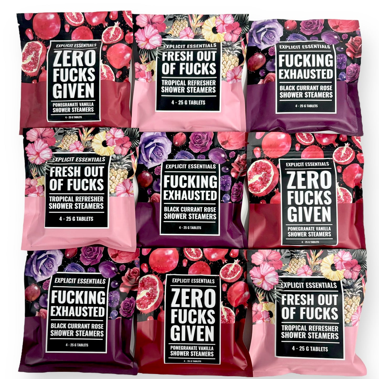 F Bomb Mom Shower Steamer Gift Box Set