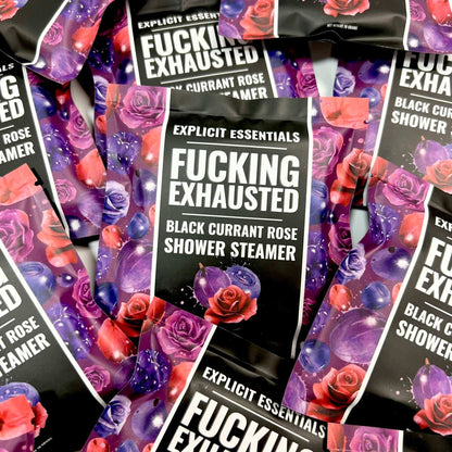 Fucking Exhausted Shower Puck