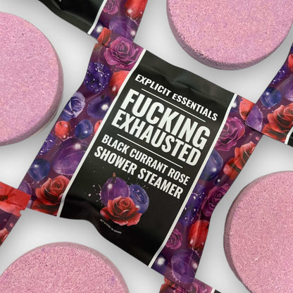 Fucking Exhausted Shower Puck