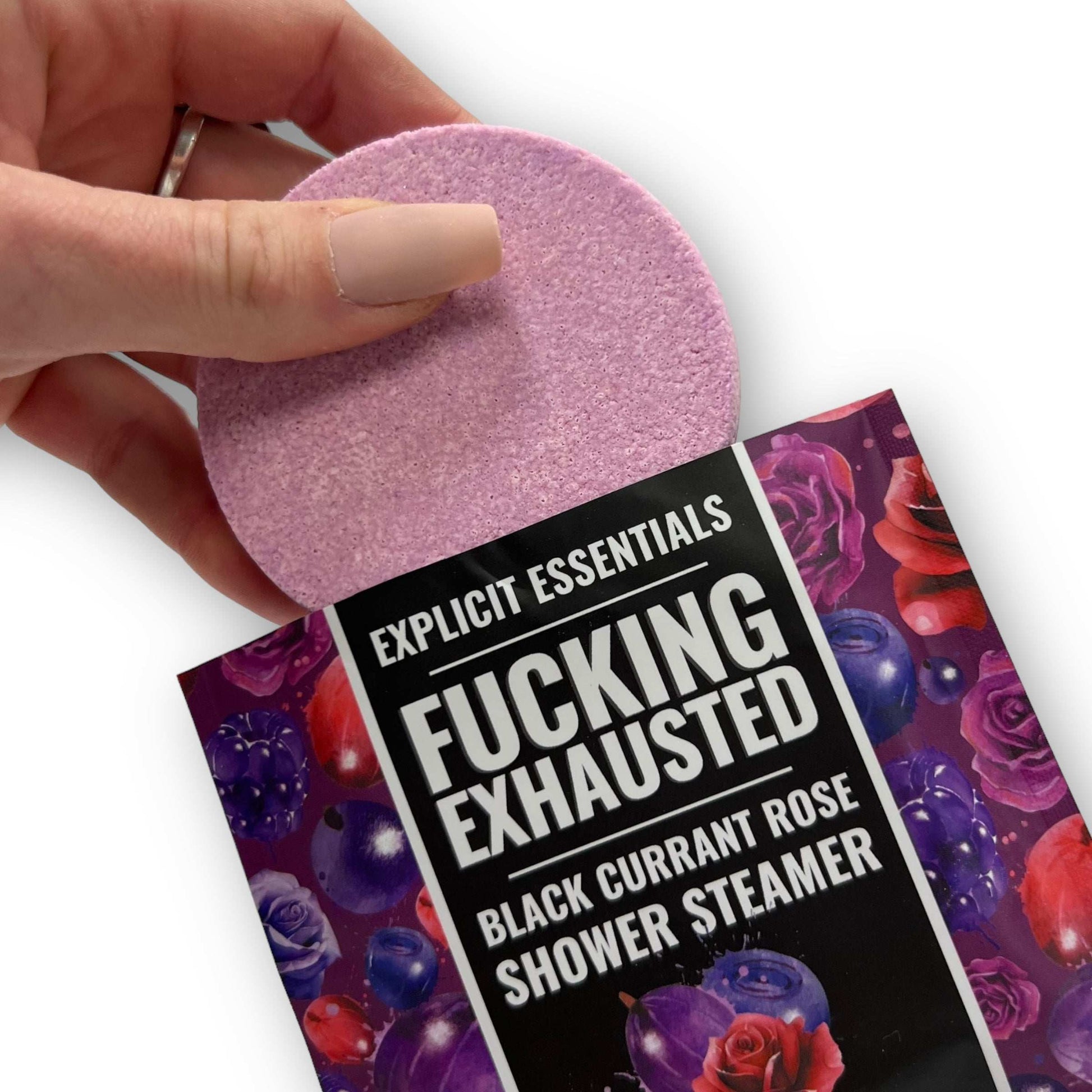 Fucking Exhausted Shower Puck