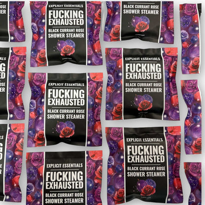 Fucking Exhausted Shower Puck