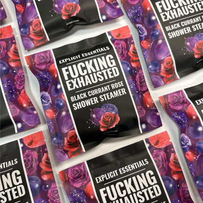 Fucking Exhausted Shower Puck