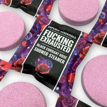 Fucking Exhausted Shower Puck