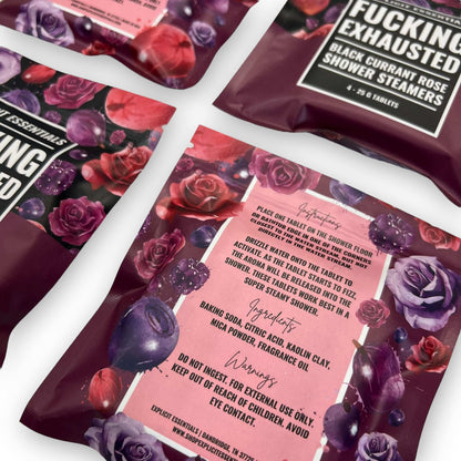 Fucking Exhausted Shower Steamers