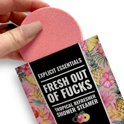 Fresh Outta Fucks Shower Puck